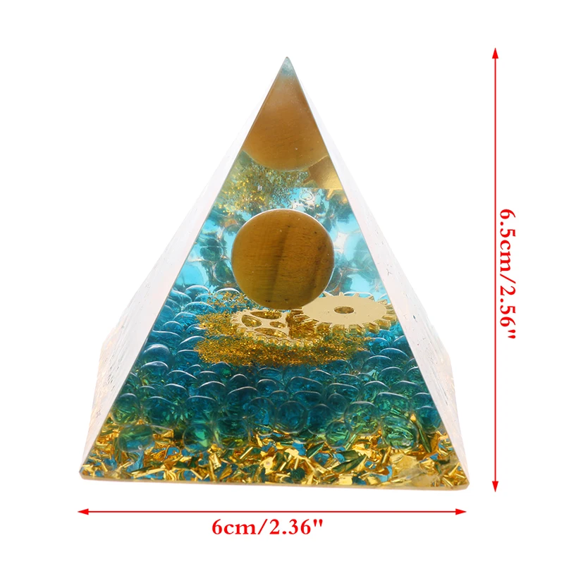 

Pyramid Amethyst Peridot Healing Crystal Energy Pyramid Protection Meditation Energy Healing
