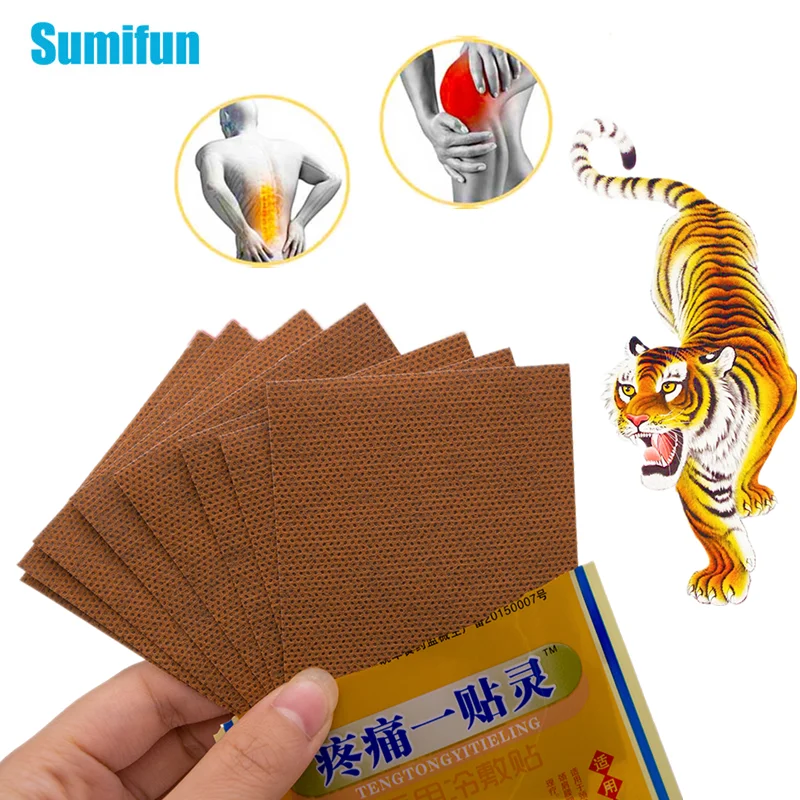 24 шт = 3 сумки Тигр блам медицинская штукатурка ревматоидного артрита боли в