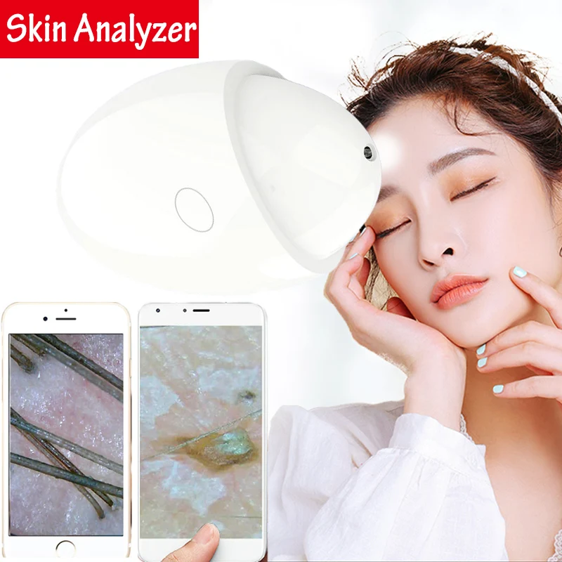 Skin Analyzer Machine Facial Moisture Oil Analyzer Face Skin Precise Detector Skin Care Lady Beauty Tool Spa Monitor Tester