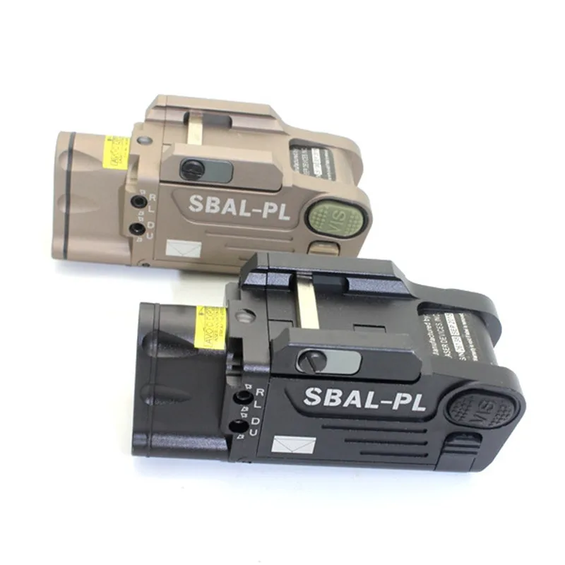 Тактический фонарь красный лазер + белый светильник вспышка пистолет