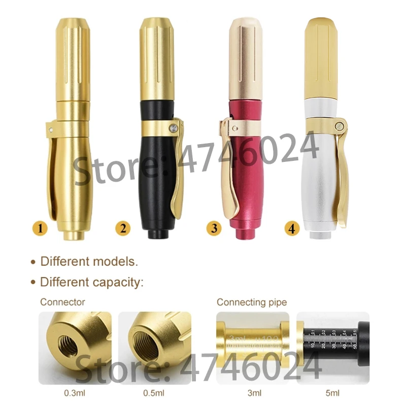 

Adjustable Painless Needle Free Hyaluronic Pen Mesotherapy High Pressure Atomizer for Face Lifting Anti Wrinkles and Loss Weight