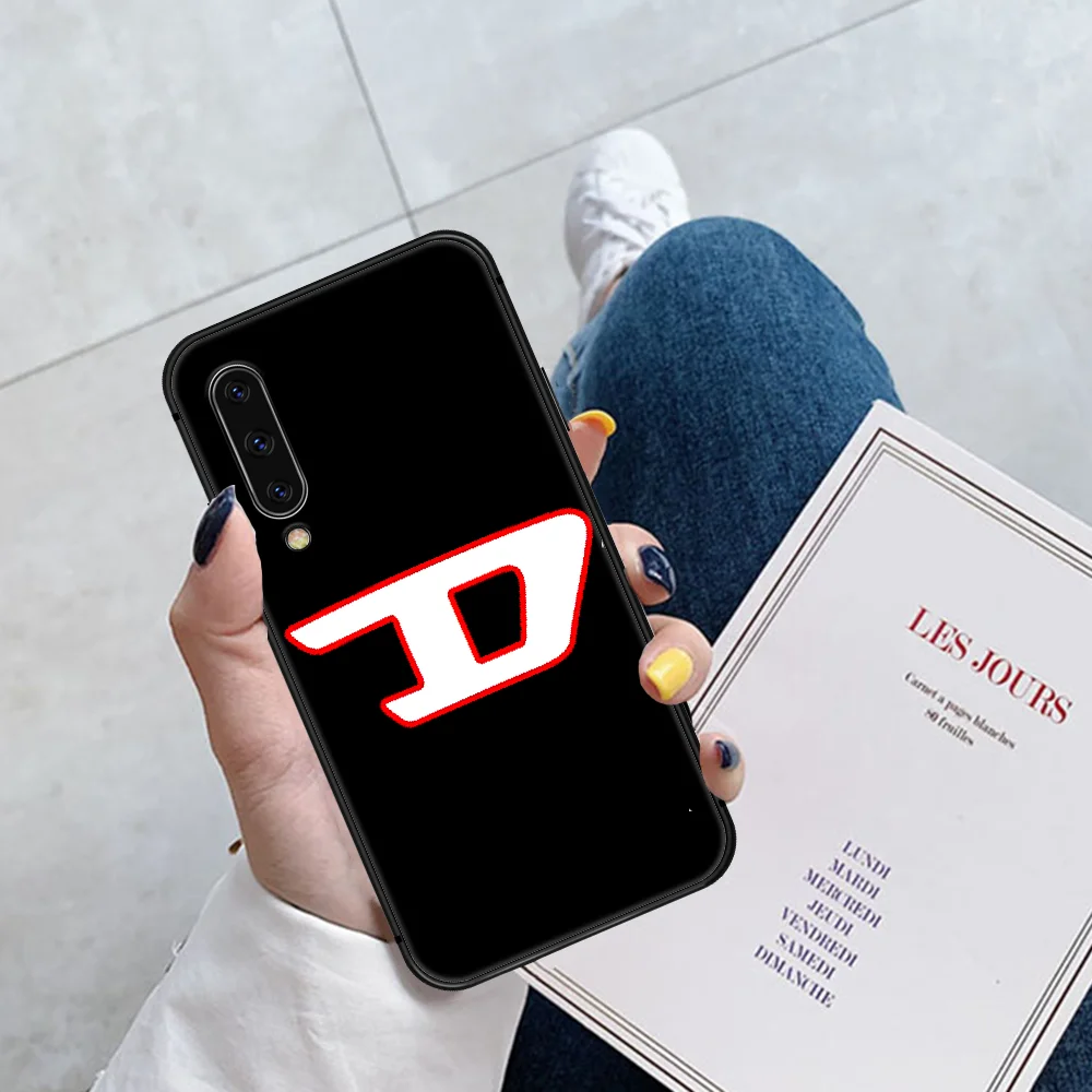 

Luxury Fashion DIESEL Brand Phone Case For Huawei P Mate 10 20 30 40 Pro Lite Smart 2019 2021 black Cell Tpu Hoesjes Soft Prime
