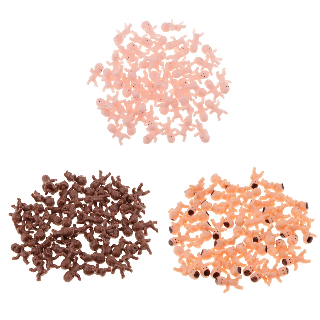 50 шт. мини кукла для новорожденных коллекция игрушек декор детского душа сделай