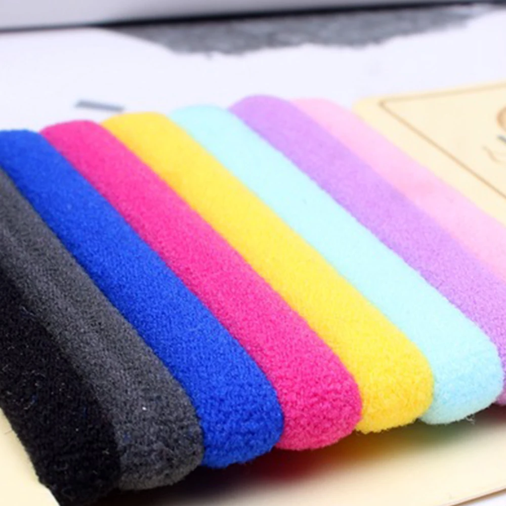 8 шт./компл. девушка просто упругая резинка для волос обтянутая тканью однотонные