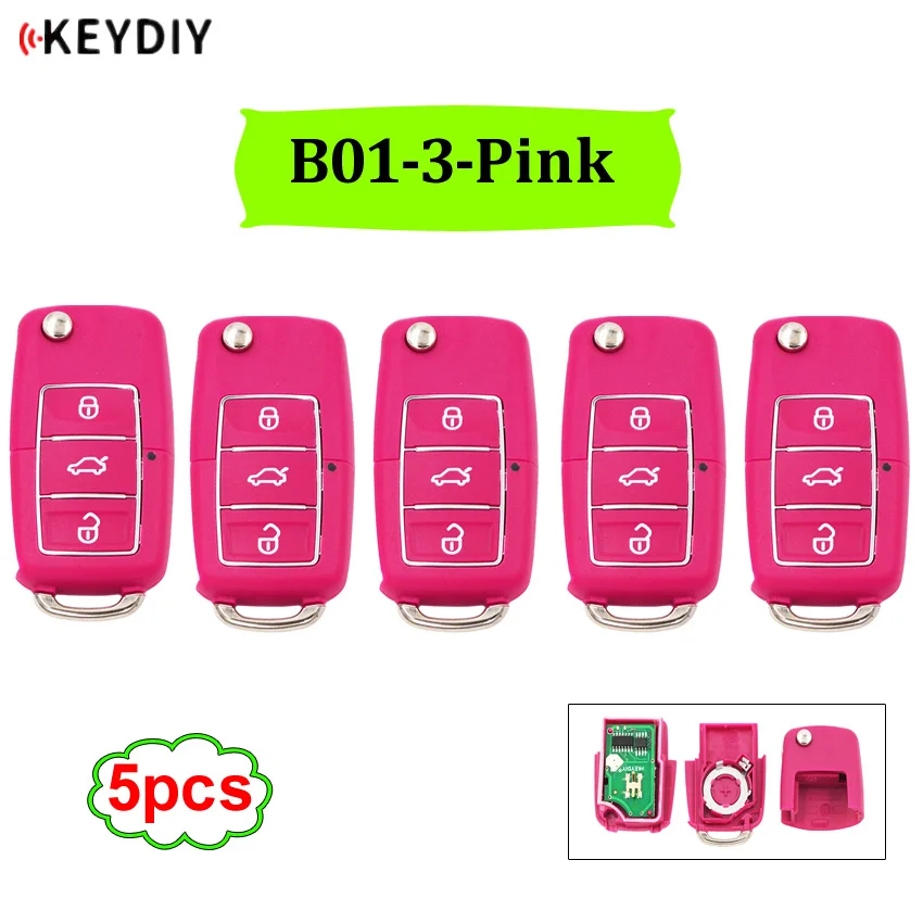 5 шт./лот B01 3 Pink Универсальный серии B пульт дистанционного управления для