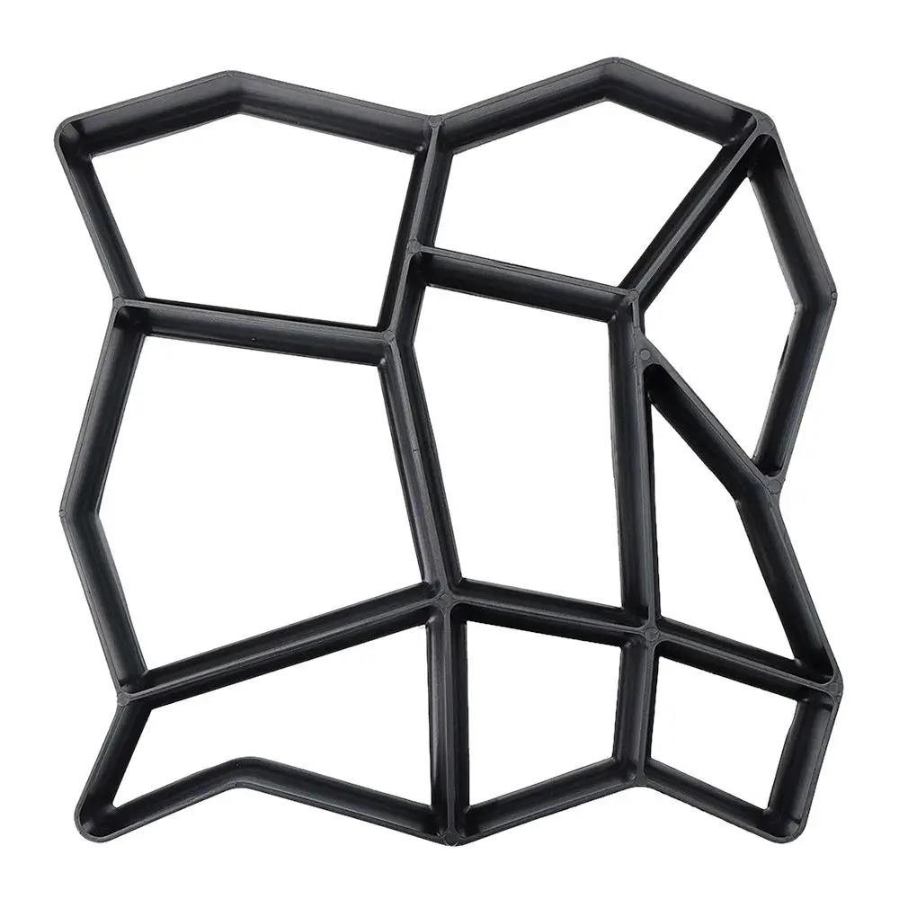 DIY плитка для тротуарной плитки цементная форма посередине отверстия садовой