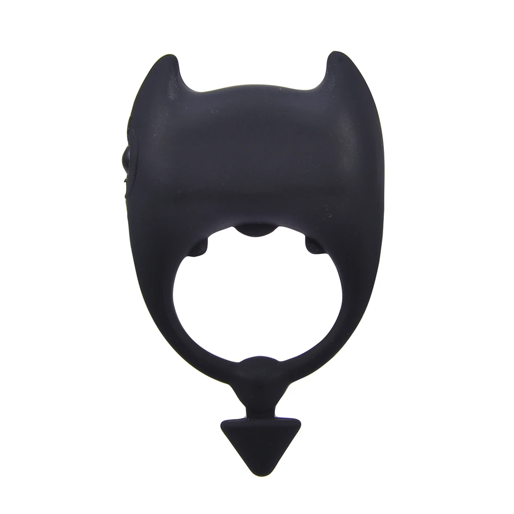 Мини вибратор пенис кольцо Длительное Действие вибрирующий задержка на Хэллоуин