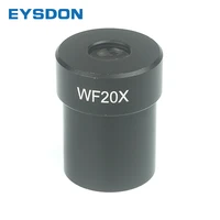 eysdon wf20x microscope eyepiece 10mm wide field of view for 23 2mm mount port biological microscope