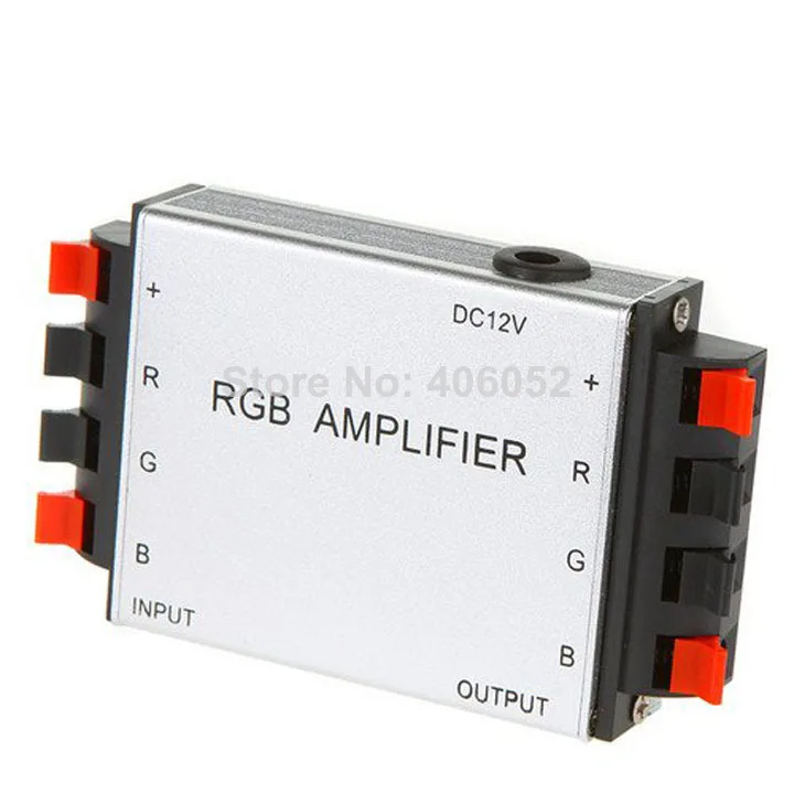 

LED RGB Amplifier DC12V input 4A*3 channels output for RGB Led Strip Light