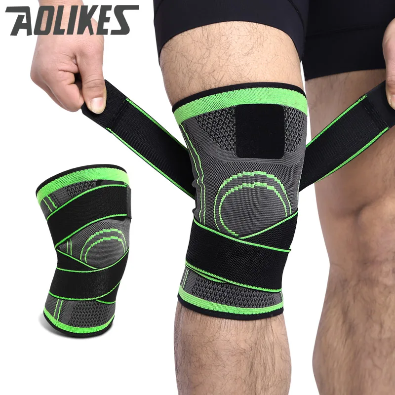 Спортивный наколенник для мужчин и женщин эластичный бандаж наколенники бега