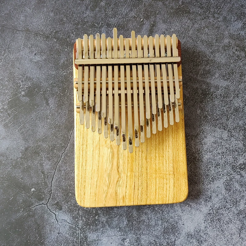 

Handmade Kalimba 34 Key Double Layer C tone Chromatic Piano Acacia Keyboard Mbira 17 21 30Keys Musical Instruments