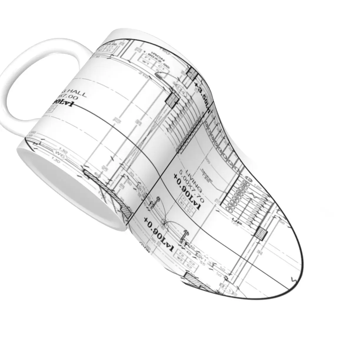 Архитектурная кружка чашки кофейная чашка чайная посуда для напитков