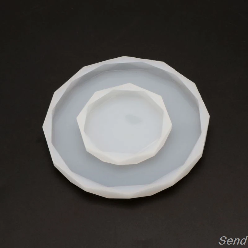 2 шт. силиконовая форма для подстаканника под УФ-смолу | Украшения и аксессуары