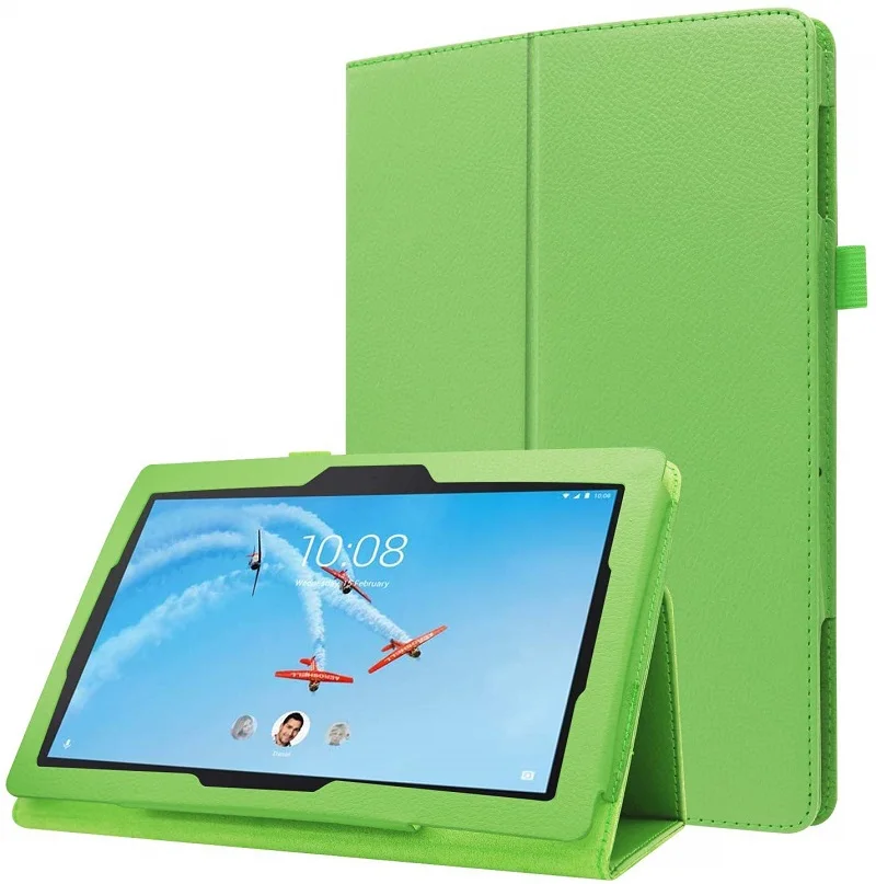 Ультратонкий Магнитный чехол для lenovo Tab E10 10," TB-X104F Smart из искусственной кожи, чехол с функцией автоматического сна/пробуждения Tab E10 TB-X104F чехол s