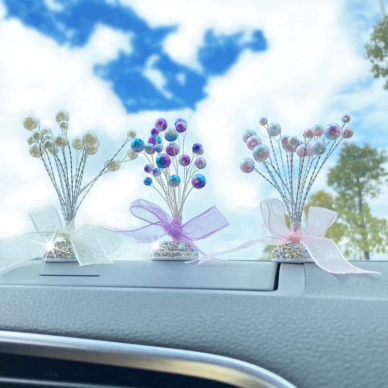 1 шт. автомобильные аксессуары подарки из Гипсофилы изысканный цвет жемчуг