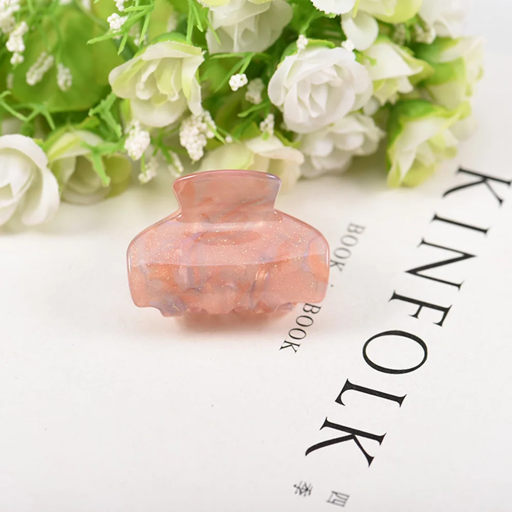 

Jelly Colors Hair Claw Acrylic Hair Clips Barrette Clamp Ponytail Crab Girls Hair Hairpin Hair Styling Accessories For Women