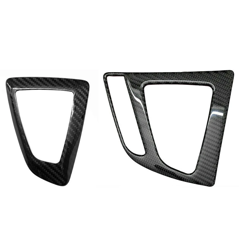 Панель переключения передач из углеродного волокна внутренняя отделка наклейка