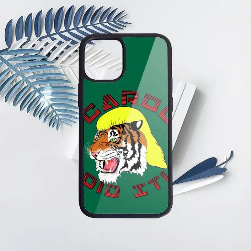 

Joe Exotic Tiger King Phone Case for iPhone 11 12 pro XS MAX 8 7 6 6S Plus X 5S SE 2020 XR Hard PC