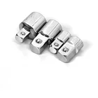 Переходник для гаечного ключа с трещоткой, 14 дюйма, 38 дюйма, 12 дюйма, хромованадиевая втулка, торцевой преобразователь, переходник для гаечного ключа