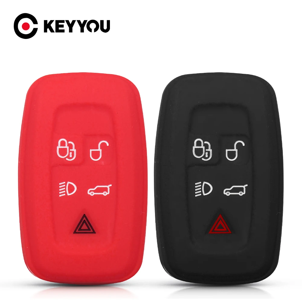KEYYOU для Land Rover Discovery 4 Range Sport Vouge 2009 2010 2011 2012 LR4 Evoque 5 кнопок смартфона|Футляр