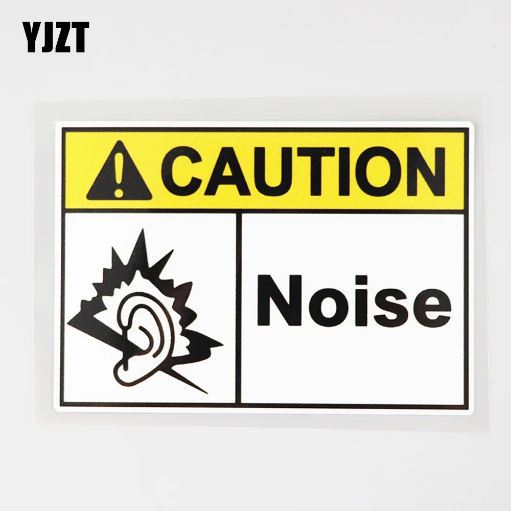 

Автомобильная наклейка-символ шума, 12,5 см × 8,3 см, 12C-0726