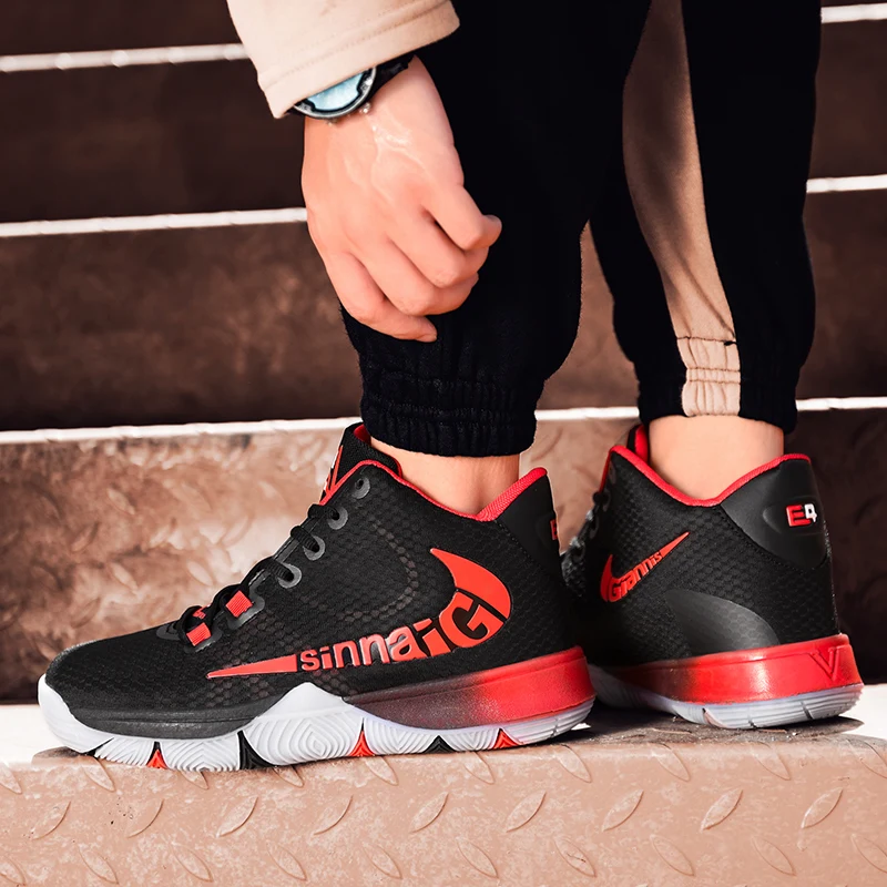 Jordan обувь кроссовки Jordan Ретро Баскетбольная обувь Jordan 11 дышащая противоскользящая уличная спортивная обувь Kyrie 5 амортизирующие ботинки
