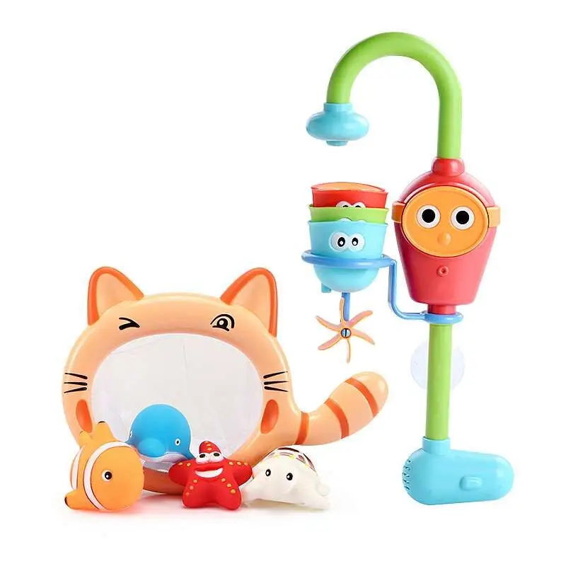 spouts and Spray Купальные носики, заводная игра, вода в ванной, oyuncak для маленьких мальчиков, детский бассейн, ванна для купания, игрушки для купания - Цвет: spouts and Spray