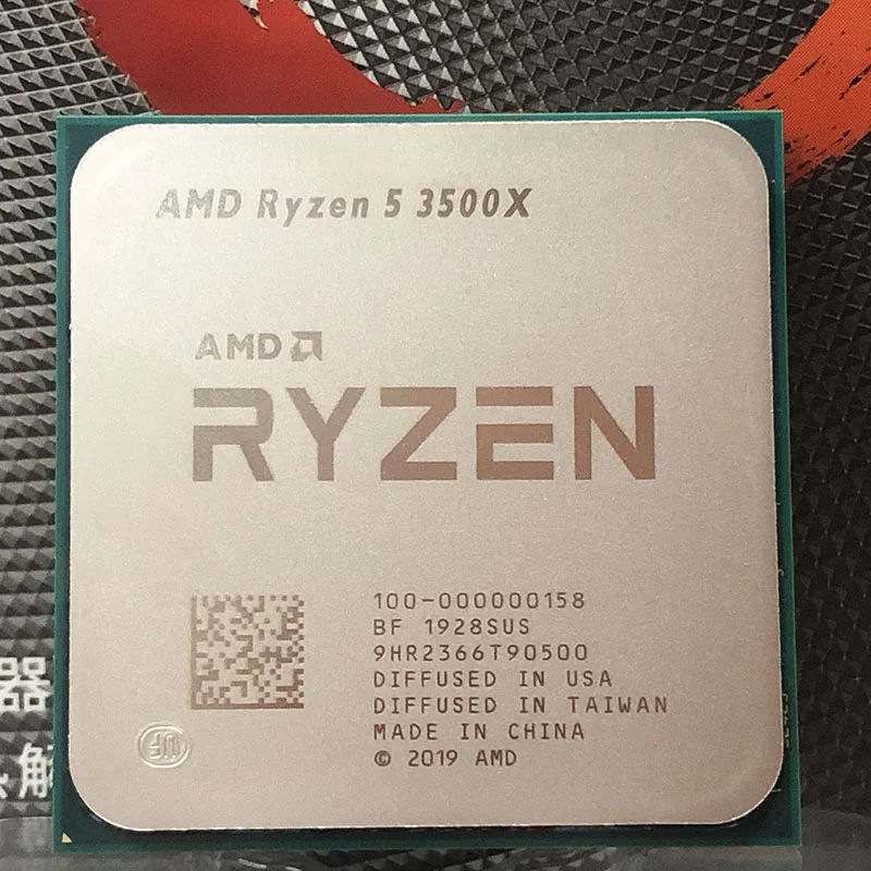 Процессор AMD Ryzen 5 3500X R5 3500X3,6 GHz шестиядерный шестипотоковый процессор 7NM 65W L3 = 32M 100-000000158 Socket AM4