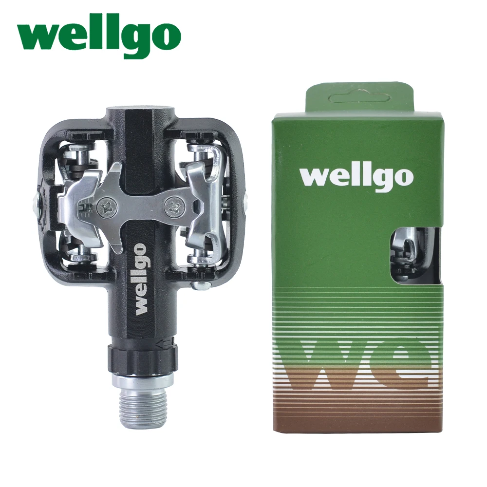 Велосипедные педали Wellgo WM001 ультралегкие складные для горных и шоссейных
