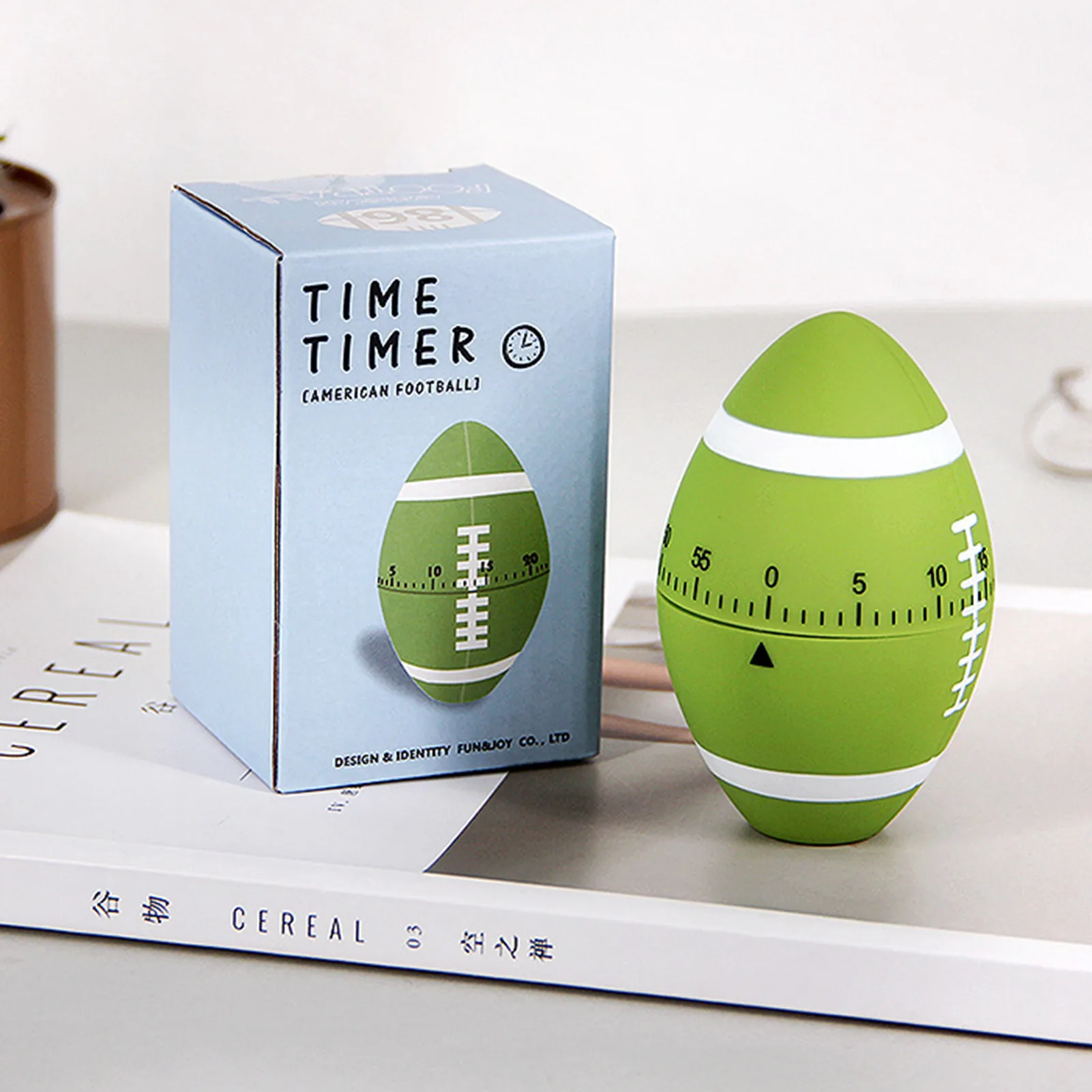 Кухонный механический таймер для приготовления пищи милый с обратным отсчетом