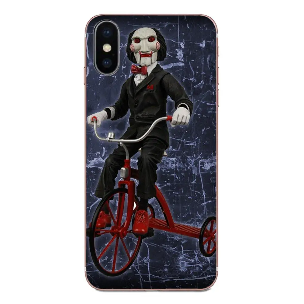Пользовательские пилы маска Человек ужас триллер плакат для HTC Desire 530 626 628 630 816 820