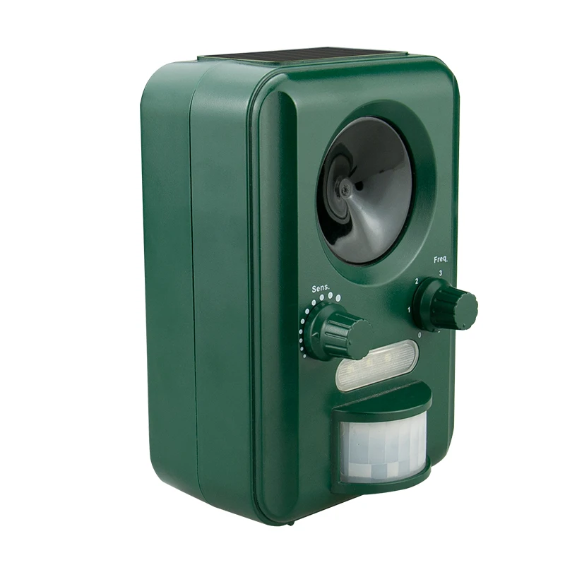 Бесплатная Прямая поставка уличный Ультразвуковой Отпугиватель собак Aosion