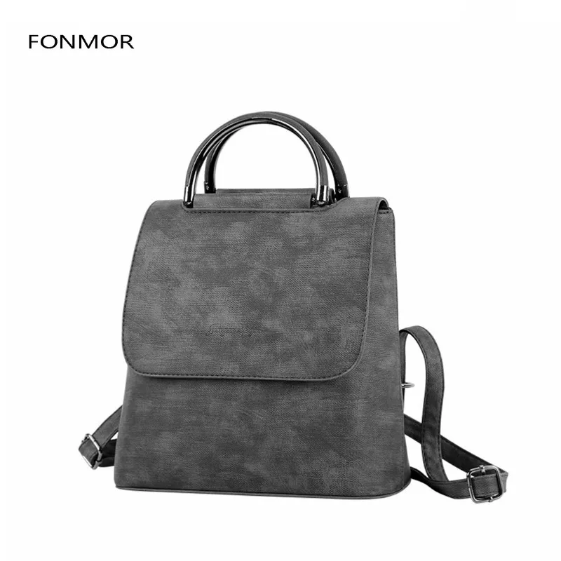 Женский многофункциональный рюкзак из искусственной кожи женские сумки через