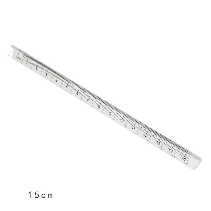 

Ruler Transparent Ruler Student Cute Korean Ruler High-value Student Supplies Triangular Ruler Cute School Supplies Cute Ruler