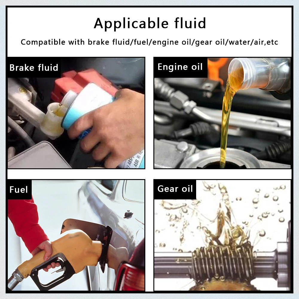 Алюминиевый штуцер для шланга с наружной резьбой AN6 на наружную резьбу 5/16 дюйма 3/8