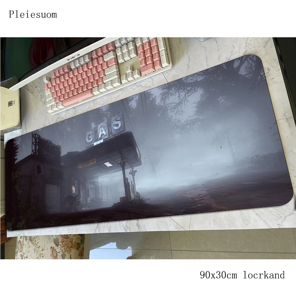 Коврик для мыши silent hill 900x300x4 мм, высококачественный Коврик для компьютерной мыши, игровой геймпад с HD-печатью, Настольный коврик для мыши, офисный коврик для мыши