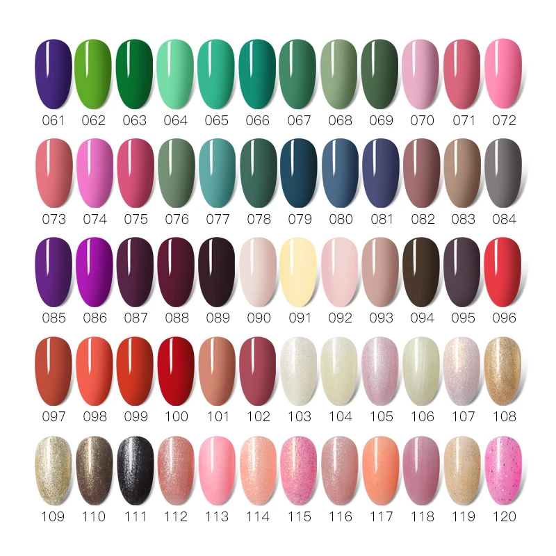 Гель-лак для ногтей Vision 5 мл набор дизайна 176 цветов s маникюра гибридный Цвет