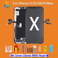 aaa lcd for iphone x xs oled with 3d touch digitizer display for iphone x lcd screen digitizer replacement assembly with gift