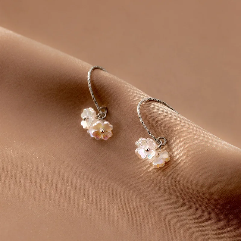 

Женские серьги-подвески, из серебра 925 пробы