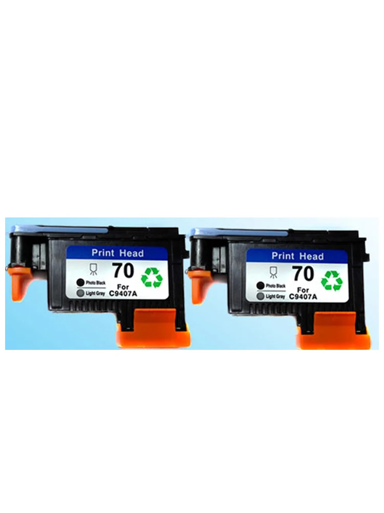 Печатающая головка для принтера hp70 C9407A 2 шт. печатающая Designjet Z2100 Z5200 Z3100 Z3200 Photosmart PRO