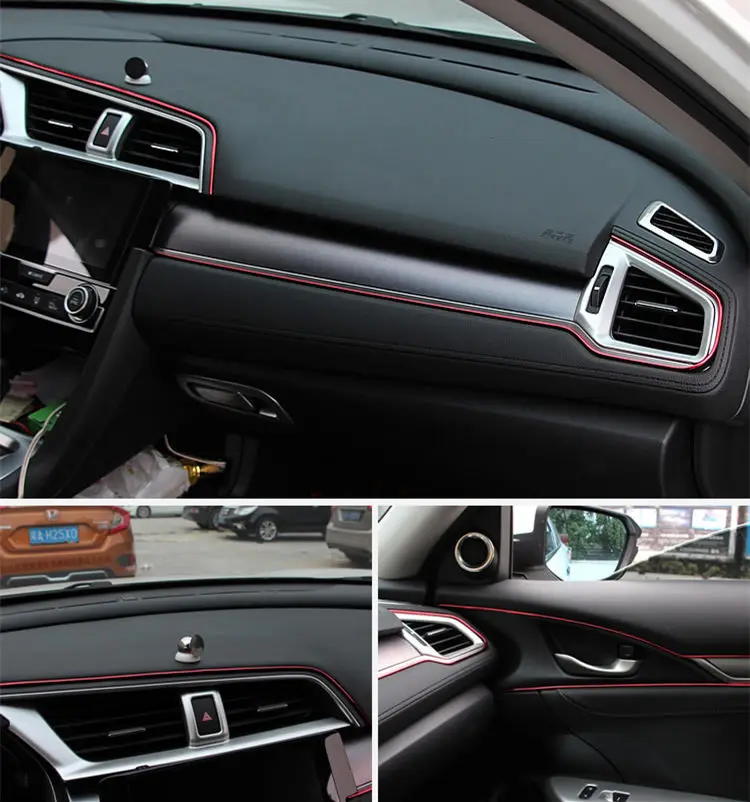Декоративная хромированная полоса для Nissan Teana ALTIMA X Trail Qashqai Livina Sentra Sylphy Tiida Sunny March
