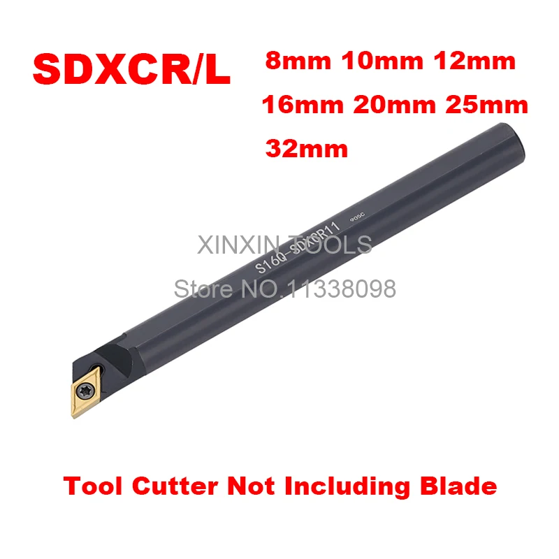

1PCS 8mm 10mm 12mm 14mm 16mm 20mm 25mm 32mm SDXCR07 SDXCR11 SDXCL07 SDXCL11 the Right/Left Hand CNC Turning Lathe tools