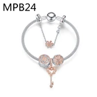 MPB2 Мода ювелирных изделий милая слоненок Многослойные жесткие браслеты браслет-цепочка мм