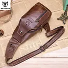 Официальный бренд, Мужская Наплечная Сумка из 100% воловьей кожи, дорожные нагрудные сумки повседневная мужская дорожная уличная спортивная сумка