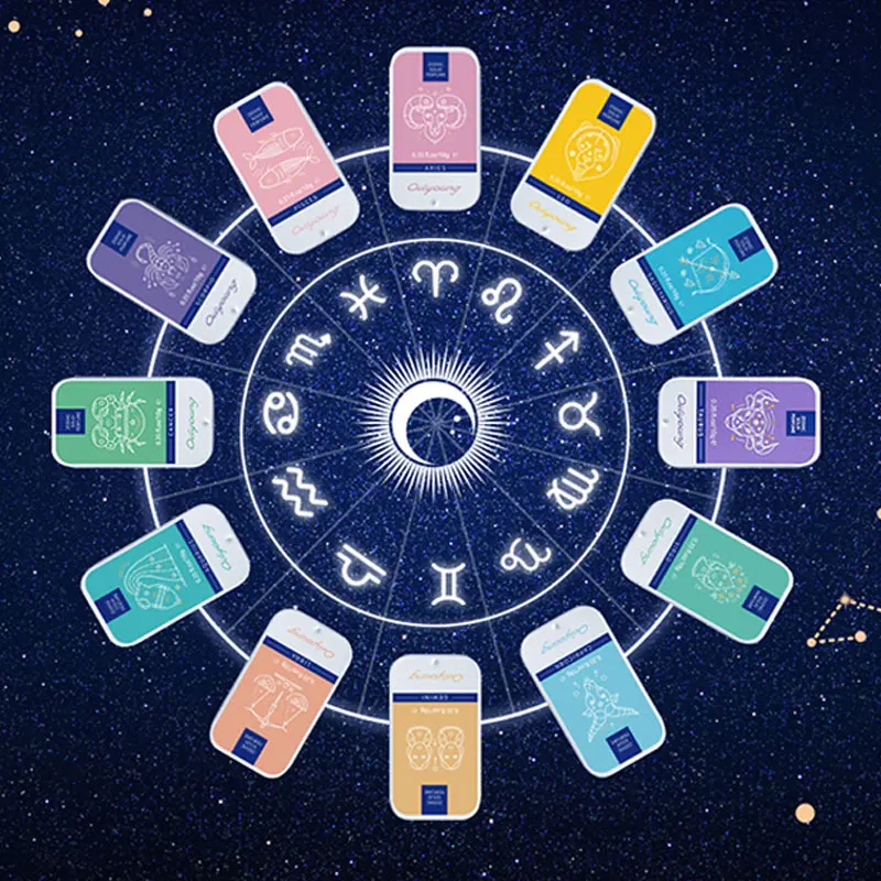 Высокое качество 12 знаков созвездие Твердый дезодорант твердый аромат волшебный