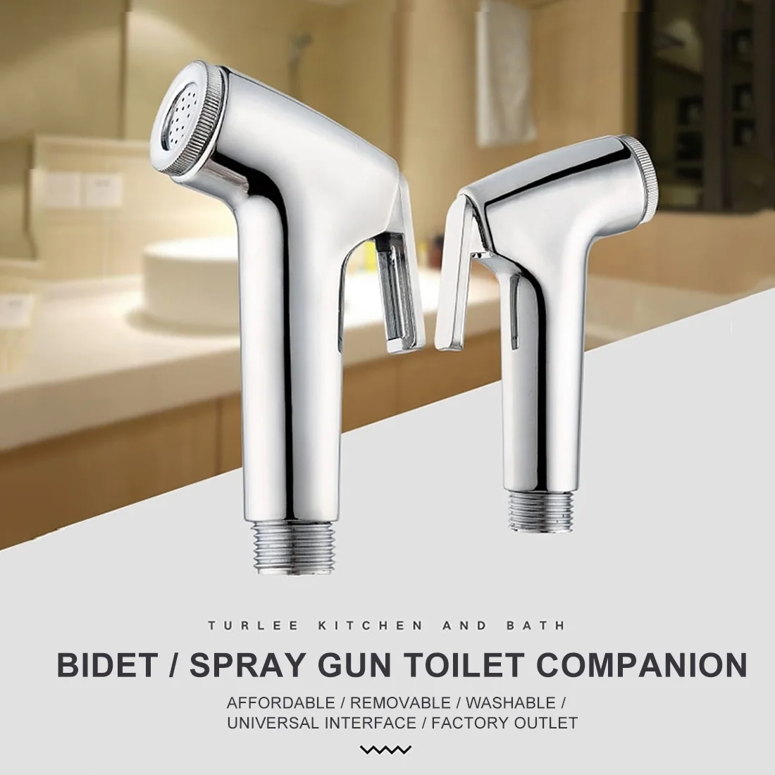 Cheap Toilet Handheld Bidet Sprayer Set Stainless Steel Hand Faucet for Bathroom Shower Head Self Cleaning | Обустройство дома