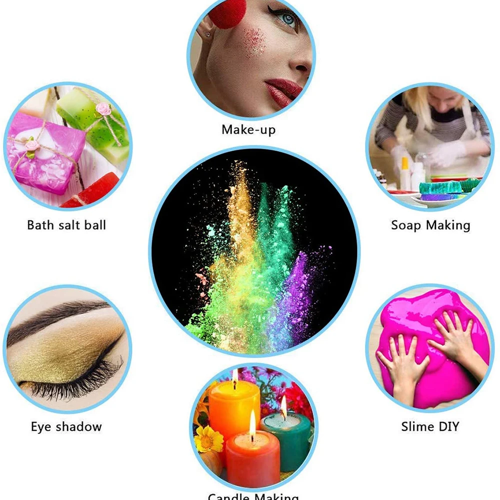 Пигмент с блестками сделай сам перламутровая слюда порошок для мыла краситель