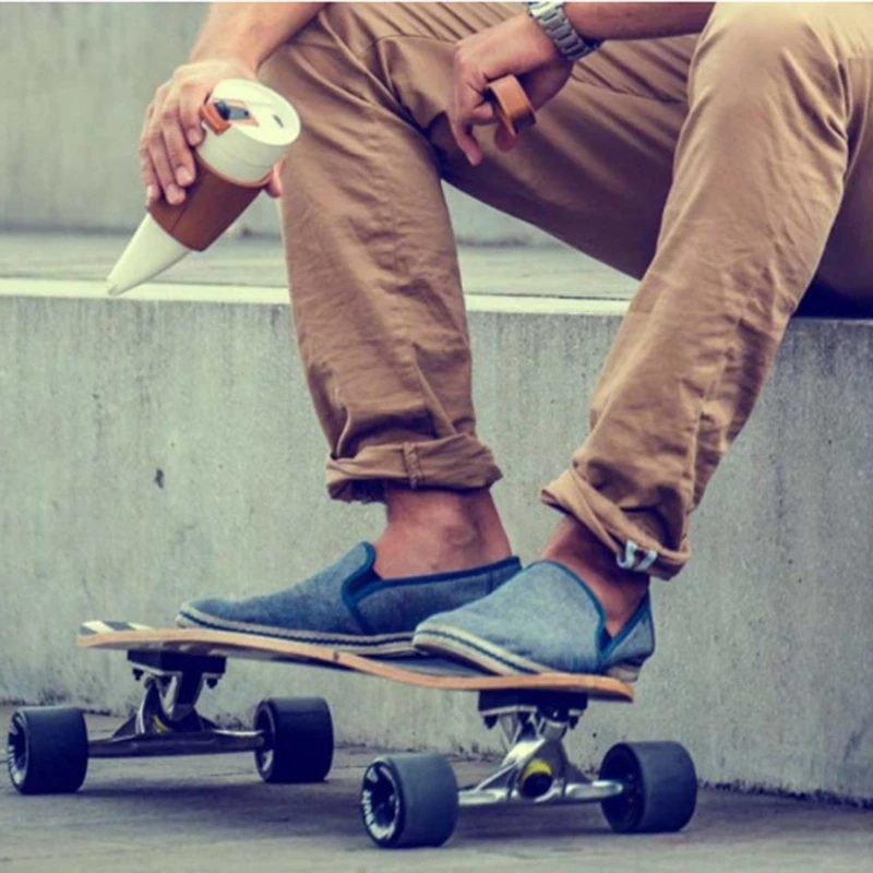 Кофейная кружка с козьим гудком 230 мл белая вакуумная изоляционная чашка