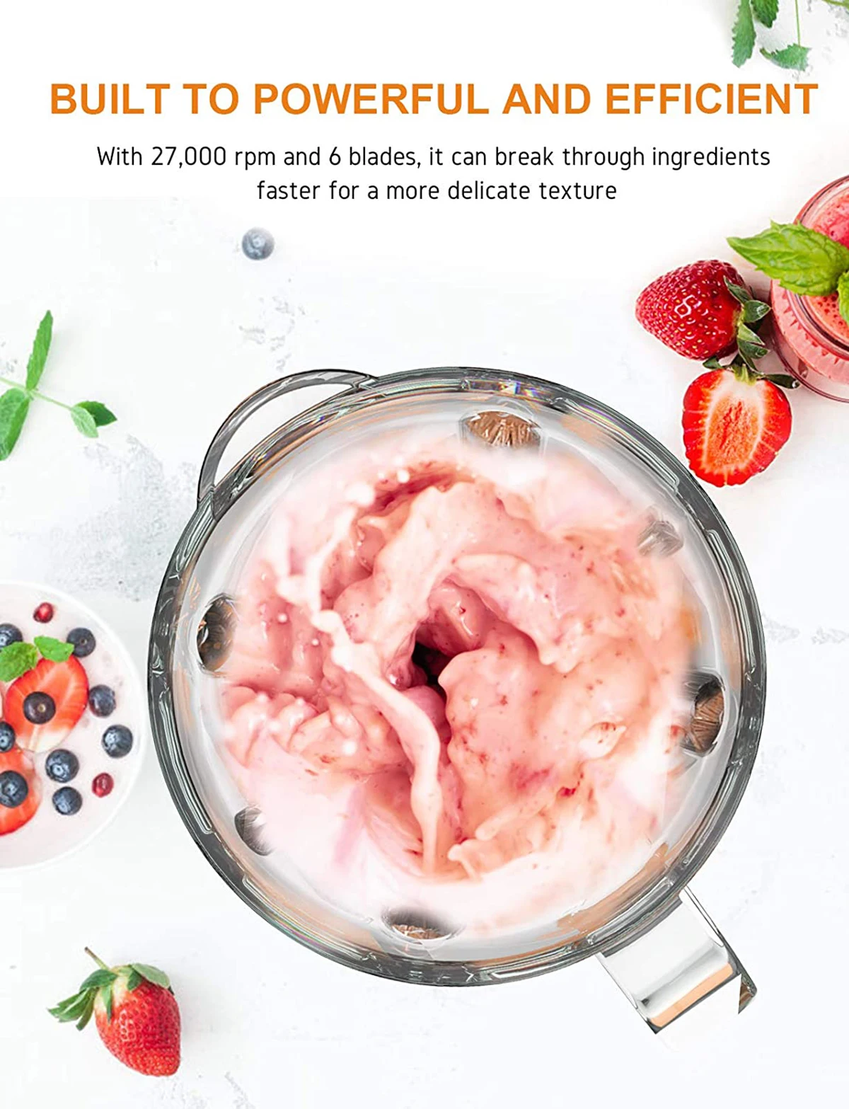 저렴한 700W 블렌더 전문 수조 주방 블렌더 개인 블렌더 스무디 블렌더 분쇄 투수 주스 기계