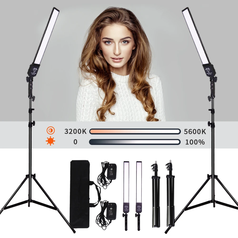 24 Вт/2 предмета в упаковке затемняемый портативный светодиодный заполняющий